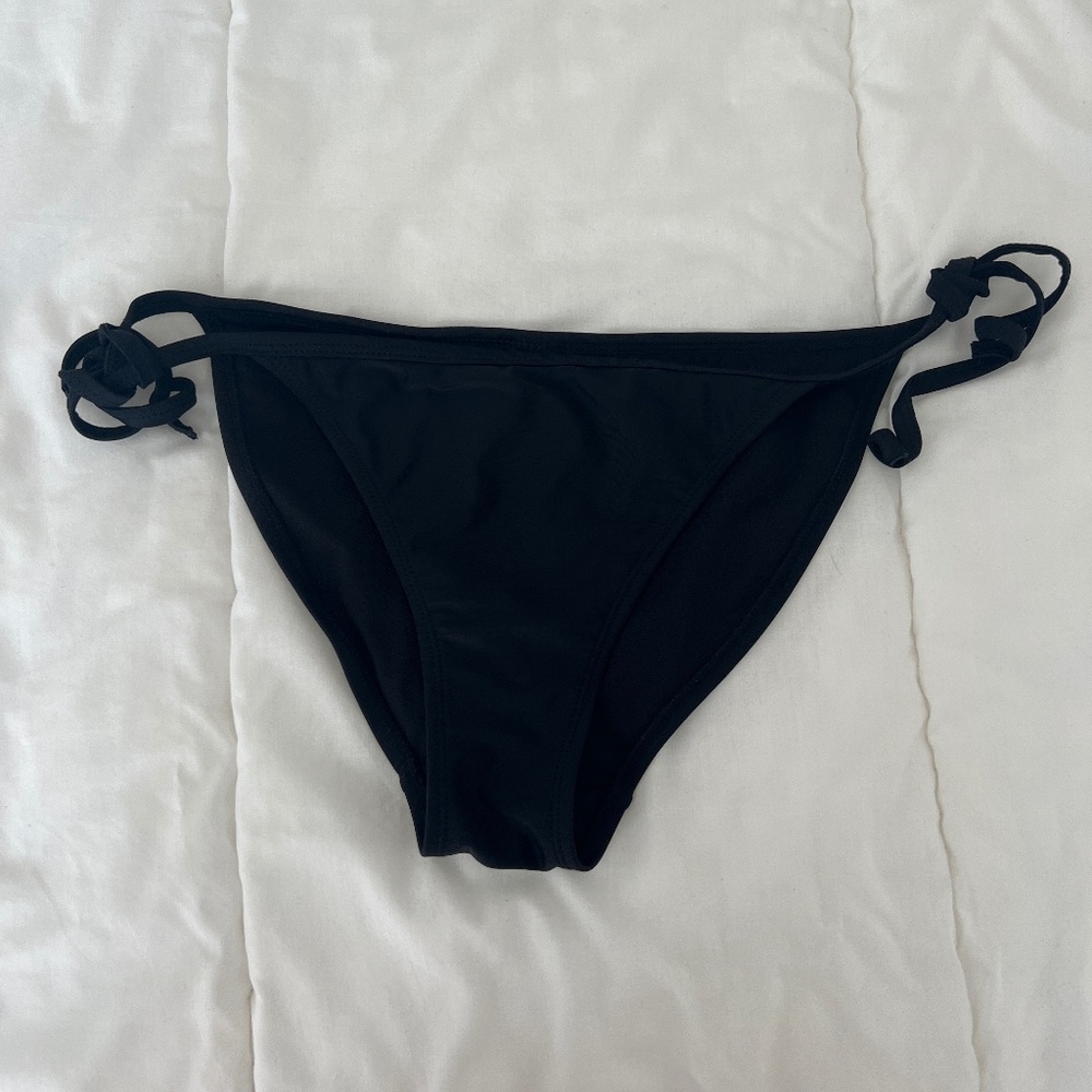 Black bikini bottom